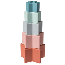 Load image into Gallery viewer, Simply Silicone Stacking Stars 9"