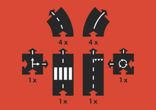 Load image into Gallery viewer, waytoplay - Ringroad (12 pcs)