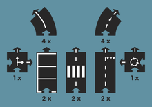Load image into Gallery viewer, waytoplay - Expressway (16 pcs)