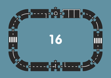 Load image into Gallery viewer, waytoplay - Expressway (16 pcs)