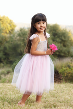 Load image into Gallery viewer, Silver Sequins Princess Dress