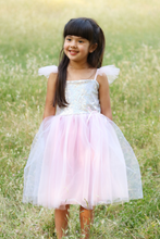 Load image into Gallery viewer, Silver Sequins Princess Dress