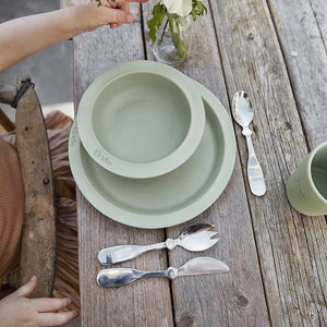 Elodie Details - Children's 3pcs dinner set - Mineral Green