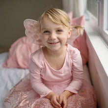 Load image into Gallery viewer, Rose Gold Tutu and Wings Set