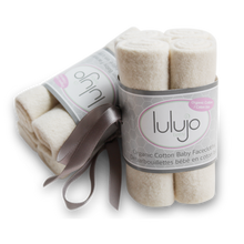 Charger l'image dans la galerie, Lulujo 4pk biologique gant de toilette en coton