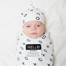 Charger l'image dans la galerie, Lulujo - Couverture et Chapeau HELLO WORLD - XO
