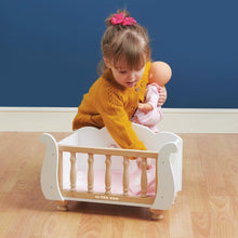 Load image into Gallery viewer, Le Toy Van - Sleigh Doll Cot & Crib