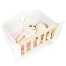 Load image into Gallery viewer, Le Toy Van - Sleigh Doll Cot & Crib