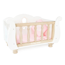 Load image into Gallery viewer, Le Toy Van - Sleigh Doll Cot & Crib
