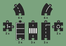 Load image into Gallery viewer, waytoplay - Highway (24pcs)