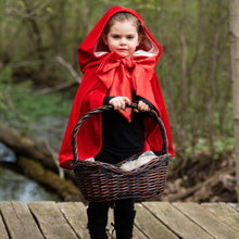 Load image into Gallery viewer, Woodland Little Red Riding Hood Cape