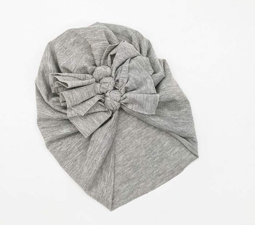 Elie's Bowtiful Bows - Stormy Weather Turban