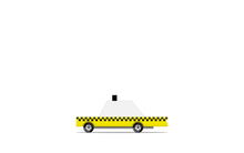 Load image into Gallery viewer, Candycar Taxi Yellow