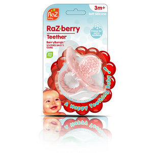 RaZberry - Jouet de dentition - Cotton Candy Rose